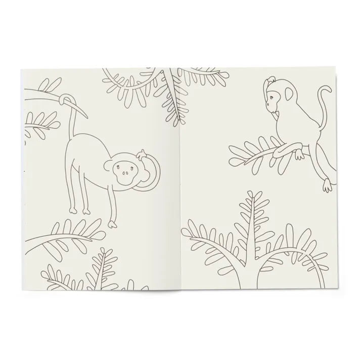 Liewood Carnet de coloriage Odell | Sea creature/All together mix