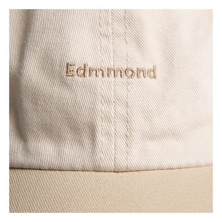 Edmmond Studios Casquette Bicolore Logo | Ecru
