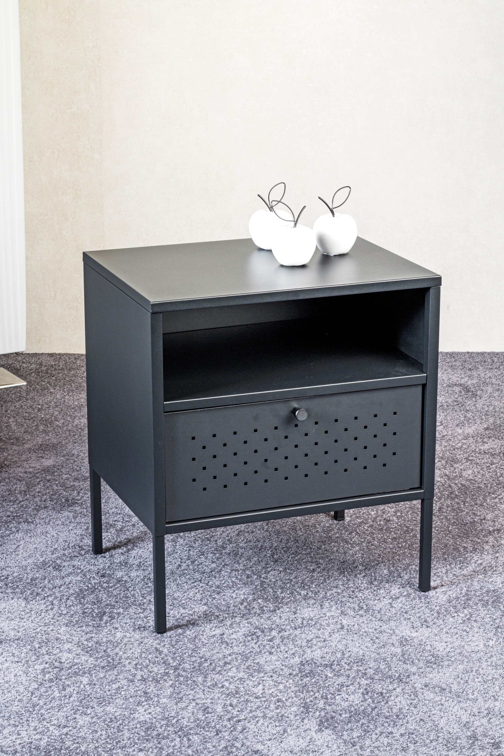 Konsole 45 x 35 cm schwarz