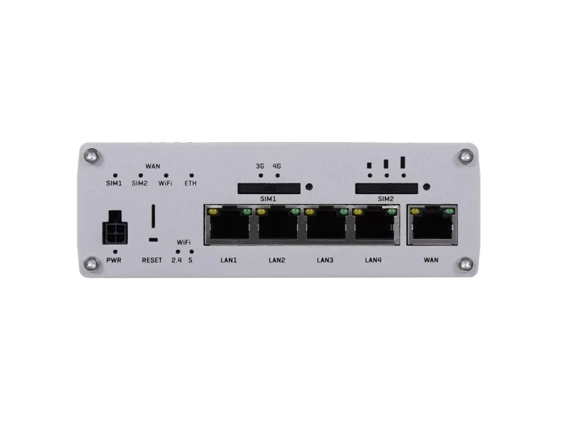 Teltonika RUTX14 - Trådløs router - WWAN 5-port switch - 1GbE - Wi-Fi 5 - Dual Band - 3G