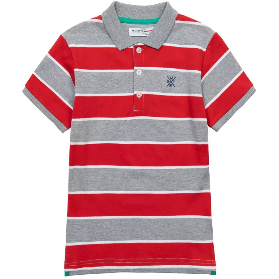 MINOTI  Poloshirt RotGrau