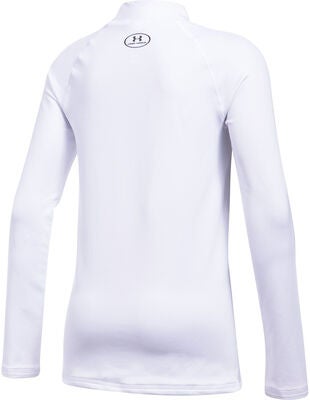 Under Armour Coldgear Mock Treningstrøye, White