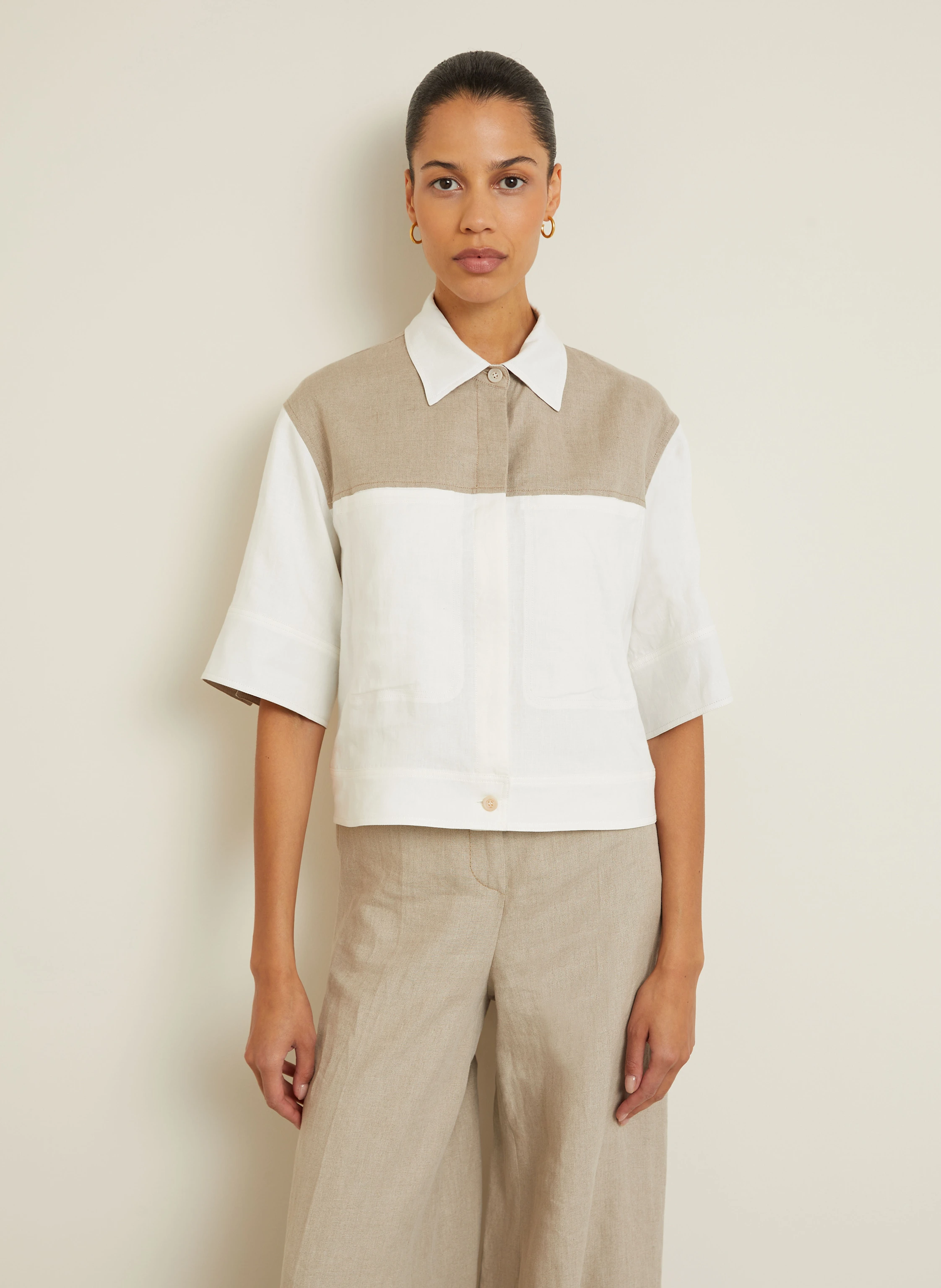 Max Mara Leinen-Overjacket RADIOSO