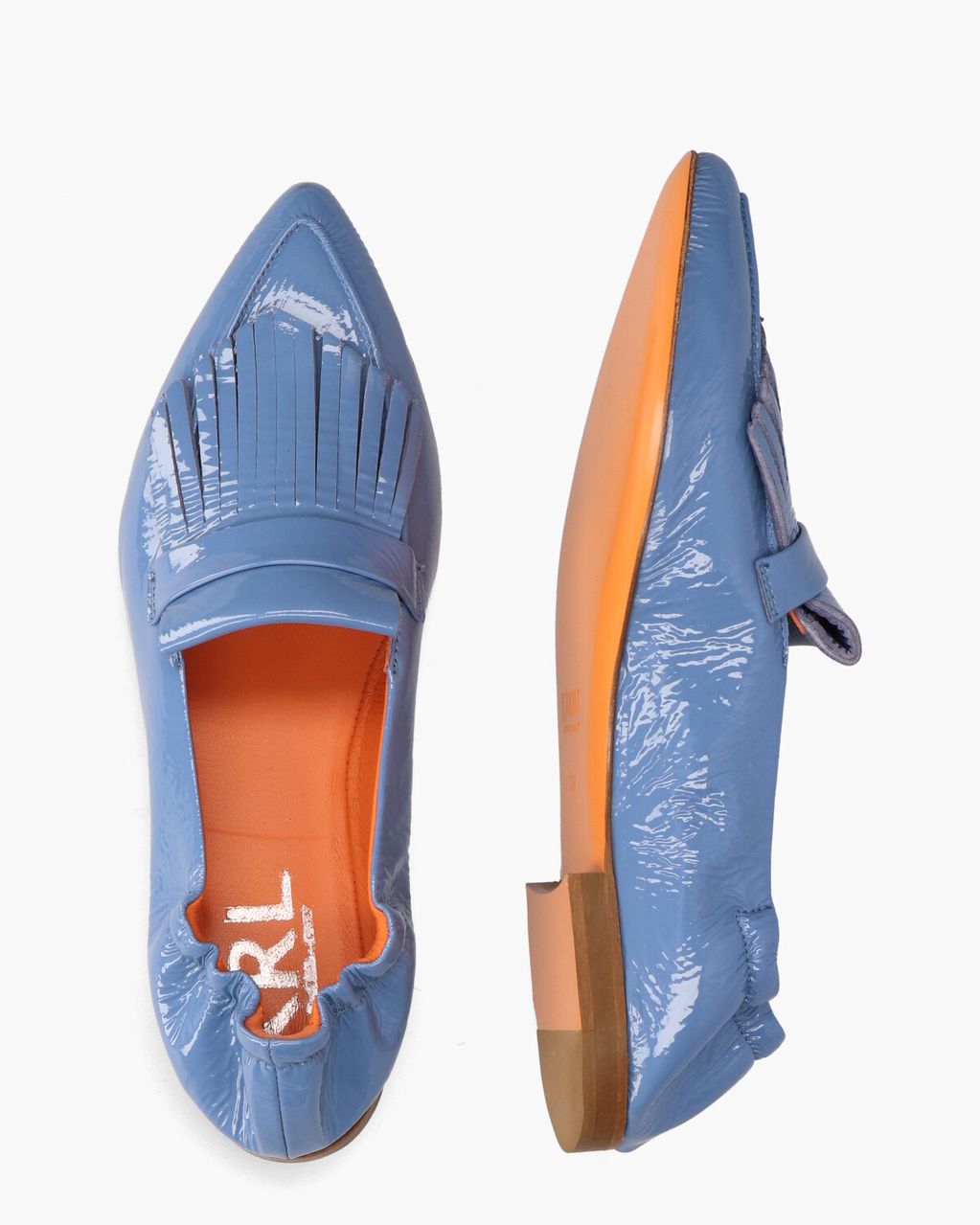 Kroll Wedge 1G Lichtblauw Damesloafers