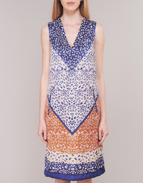 Derhy - FORTERESSE - Blanc / Bleu / Orange