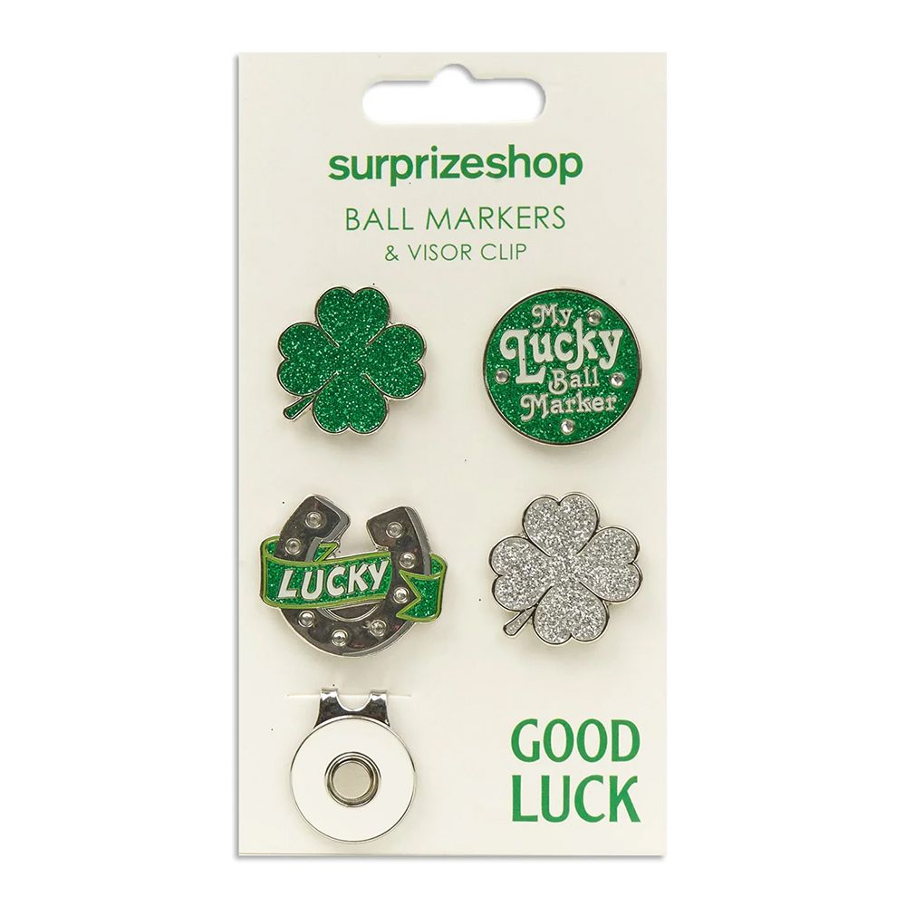 Good Luck Markører 4-Pack m/ Visor Clip