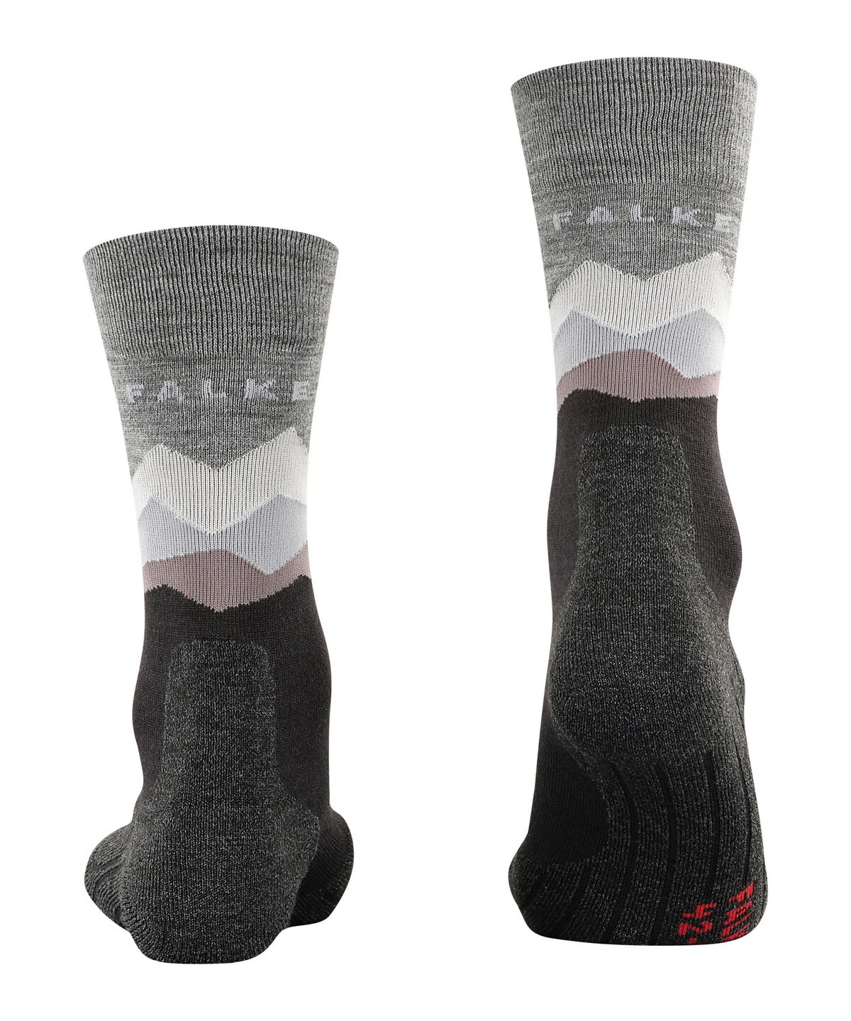 Falke TK2 Explore Crets Mann, Hiking Socks<br>Hiking Socks - med trendy fjellmønster!