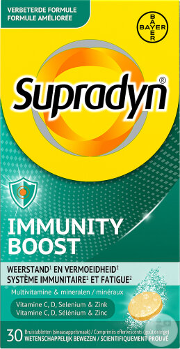 Supradyn Immunity Boost Multivitamine 30 Comprimés Effervescents