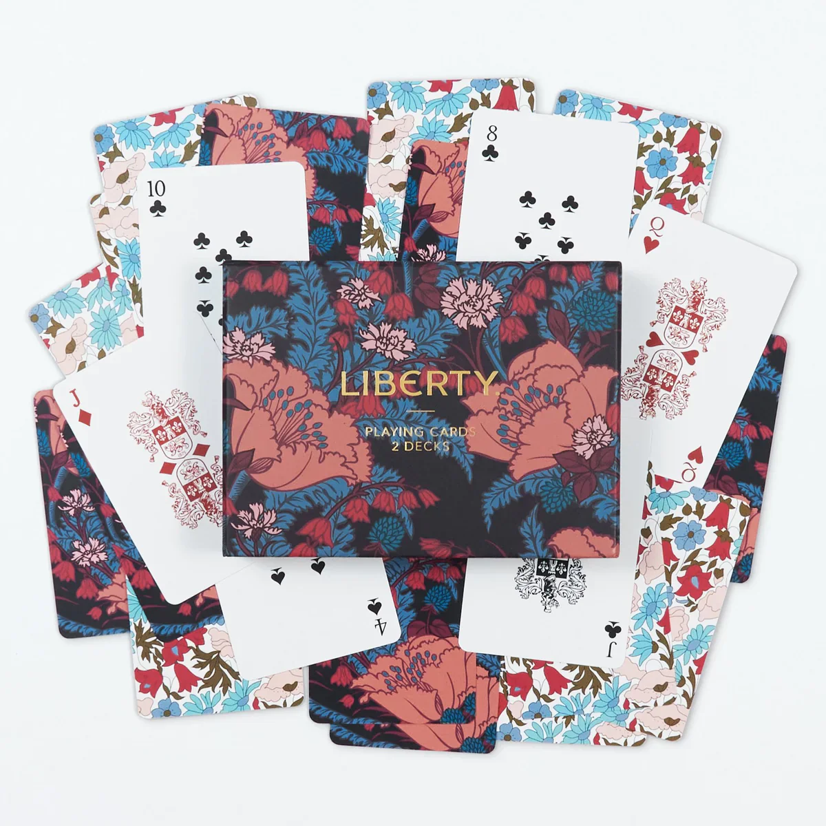 Zik Zak  Liberty Flora spillekortsæt