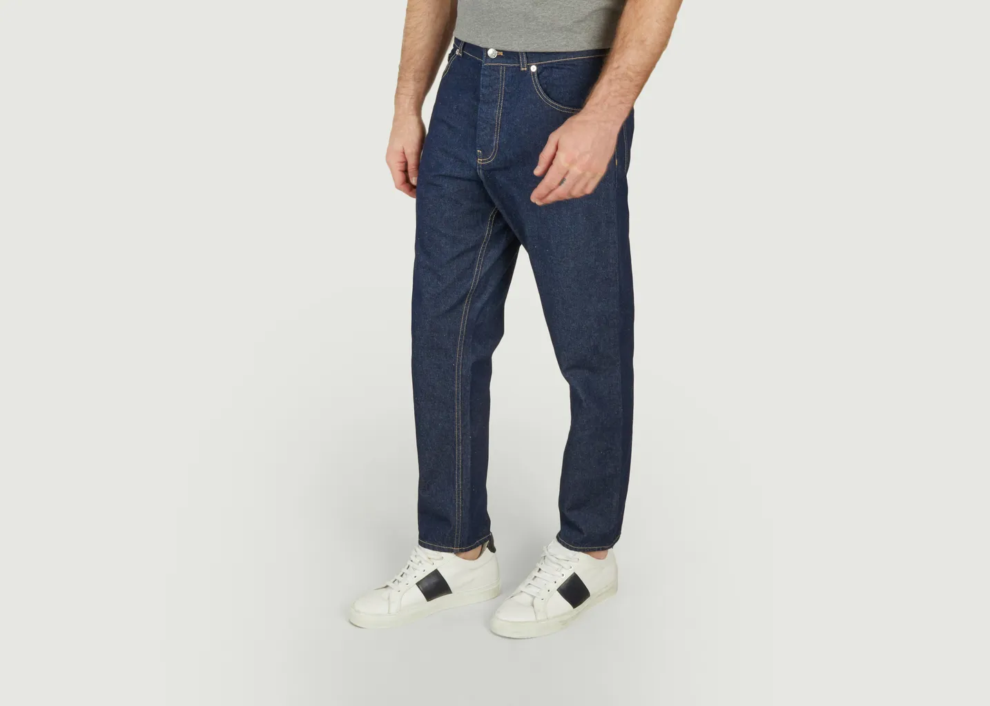 Jean Indigo Denim Maison Kitsuné