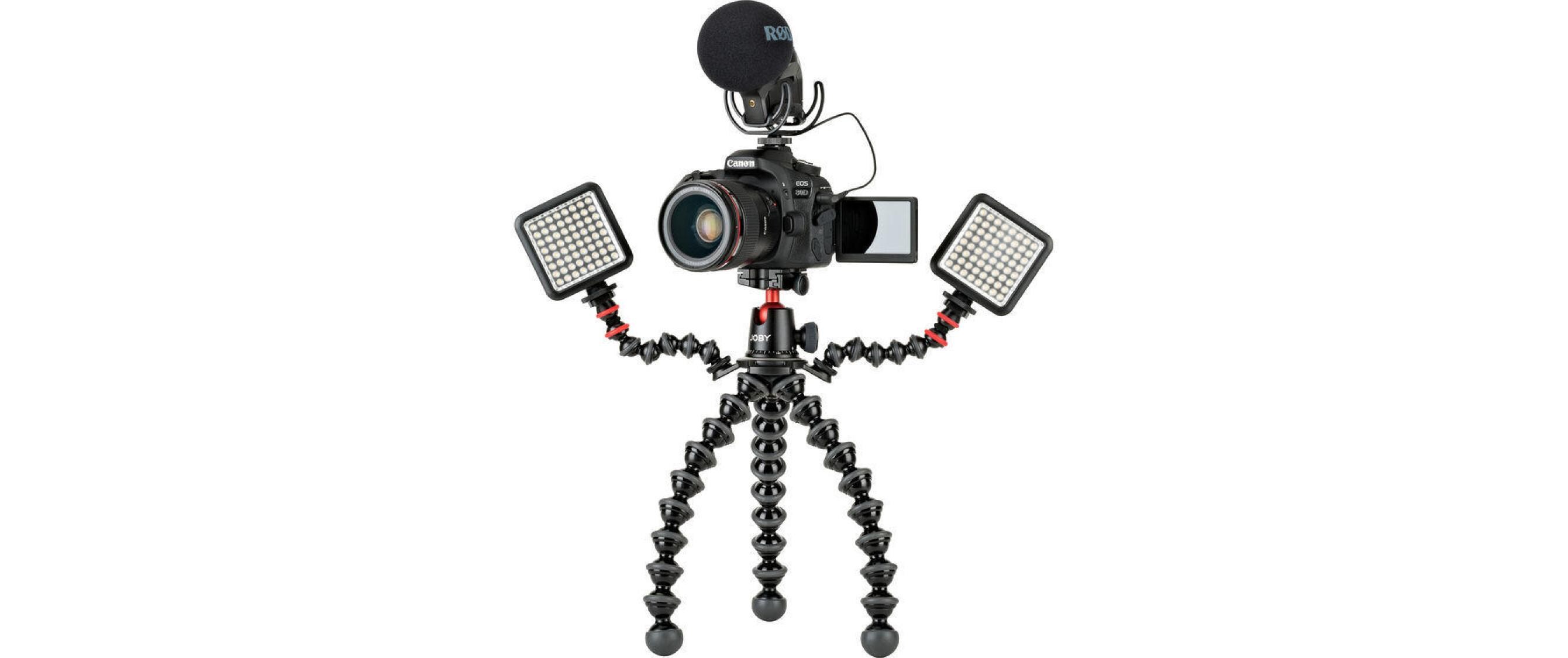 Stativ GorillaPod Rig mit Kugelkopf<br>Der GorillaPod mit Armen