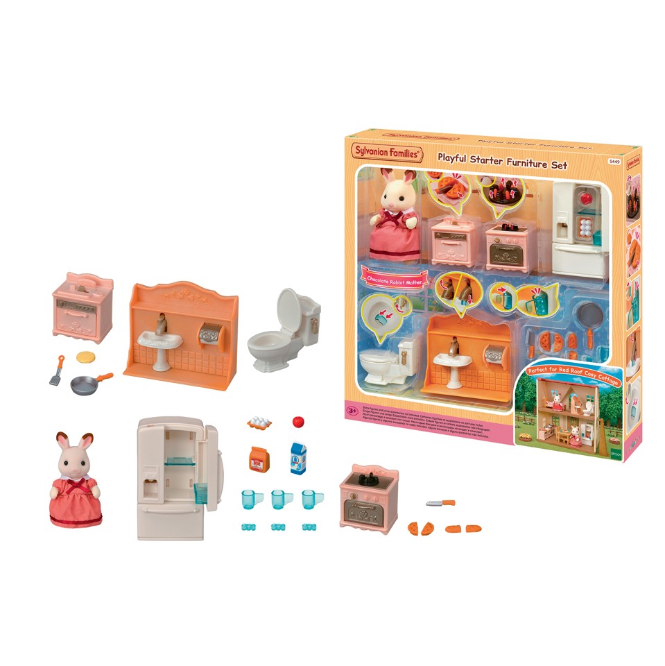 Sylvanian Families - Komplet Møbel Startsæt (5449)