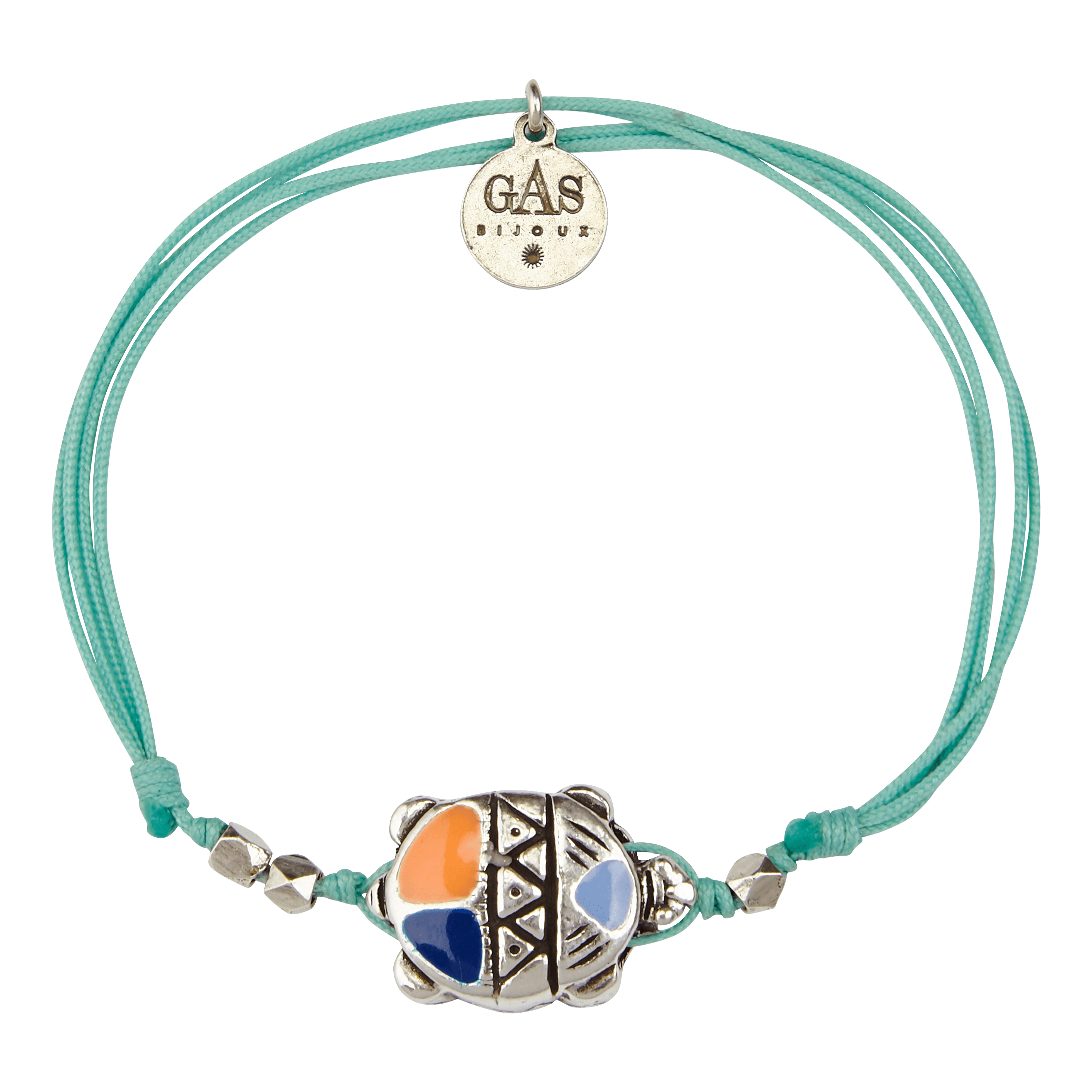 Bracelet Lien Tortue emaillée Enfant - Vilebrequin x Gas Bijoux | Site Vilebrequin | TORH1B57