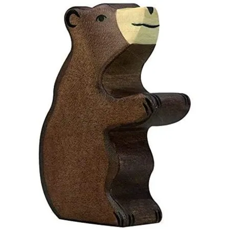 Braunbär, klein, sitzend