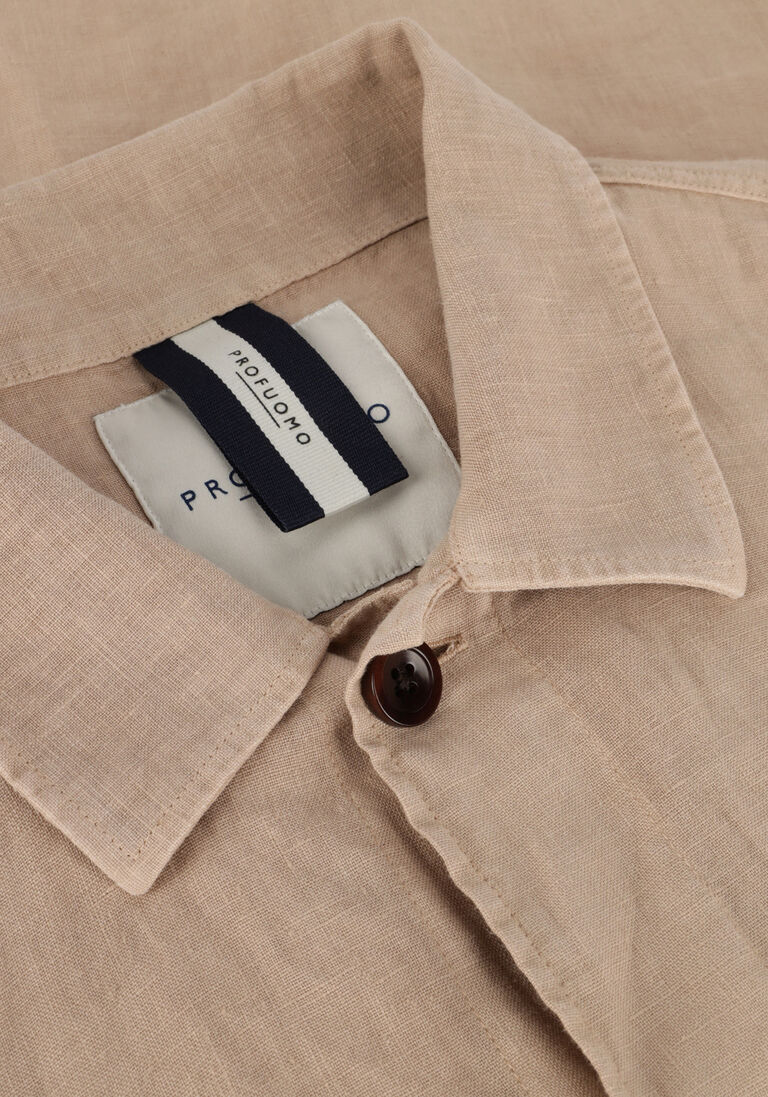 PROFUOMO beige profuomo overshirt ppuf10001