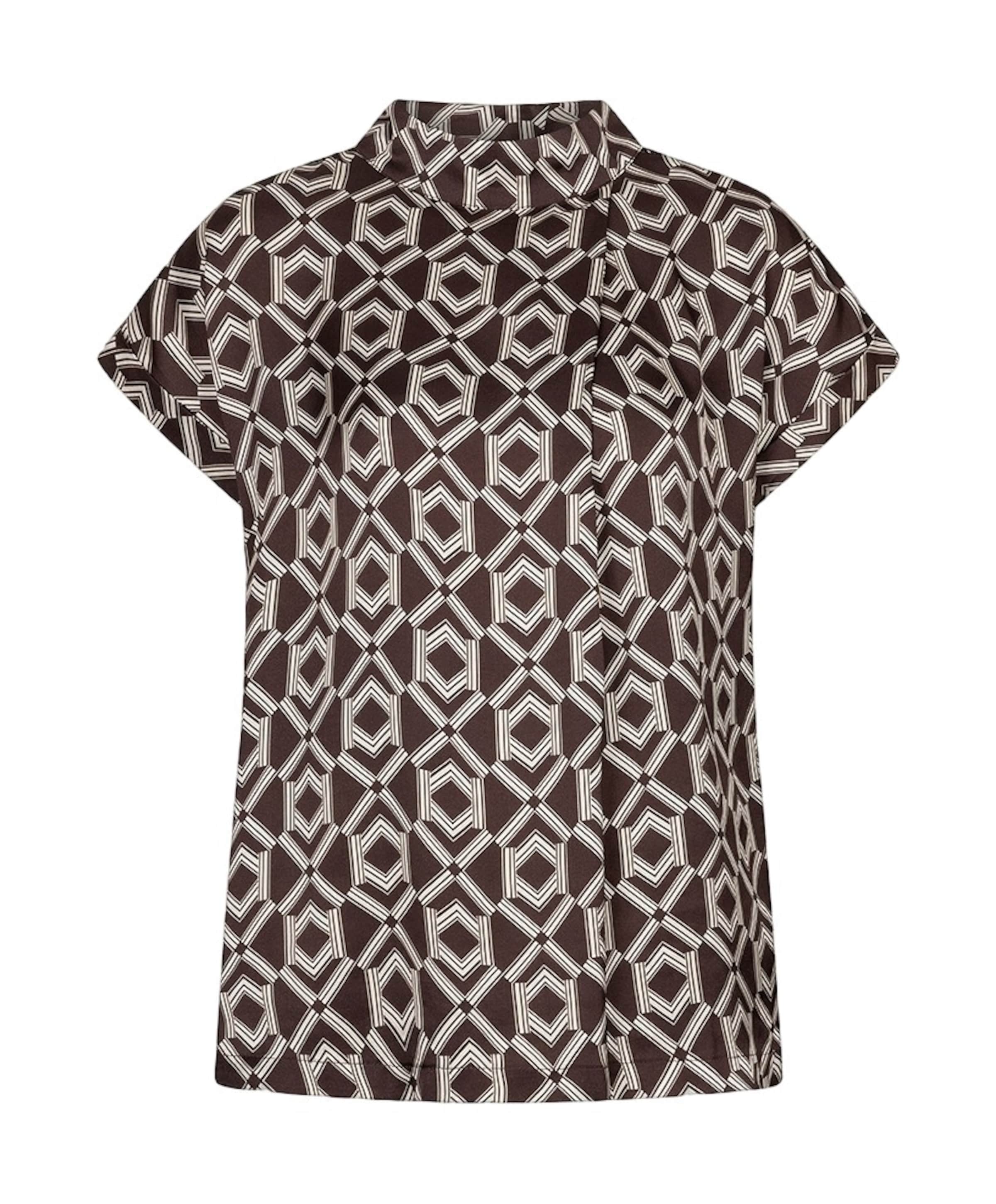 EsQualo Dames blouse bruin