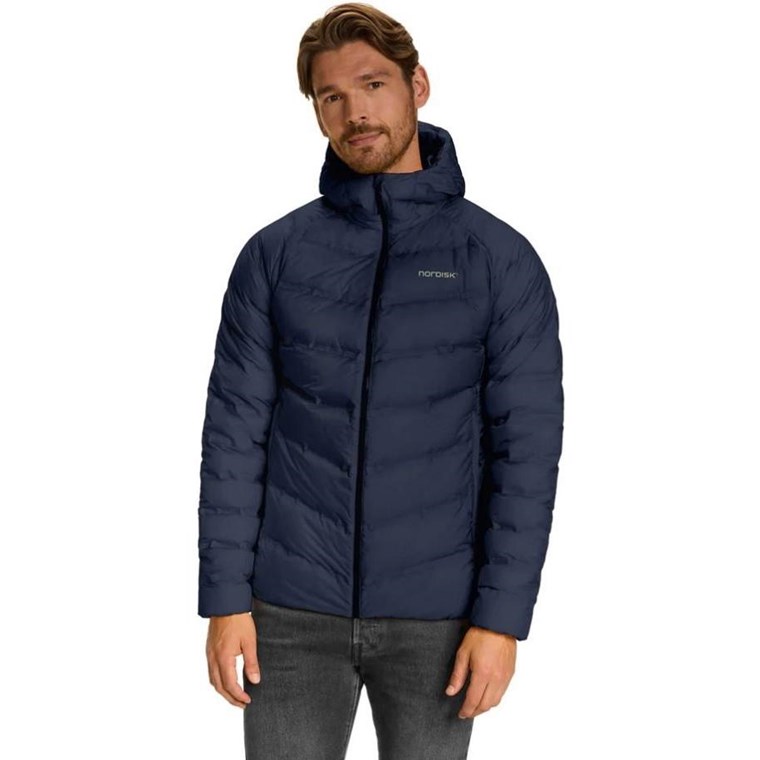Nordisk Sol 2.0 Mens Ultralight Down Jacket Dress Blue