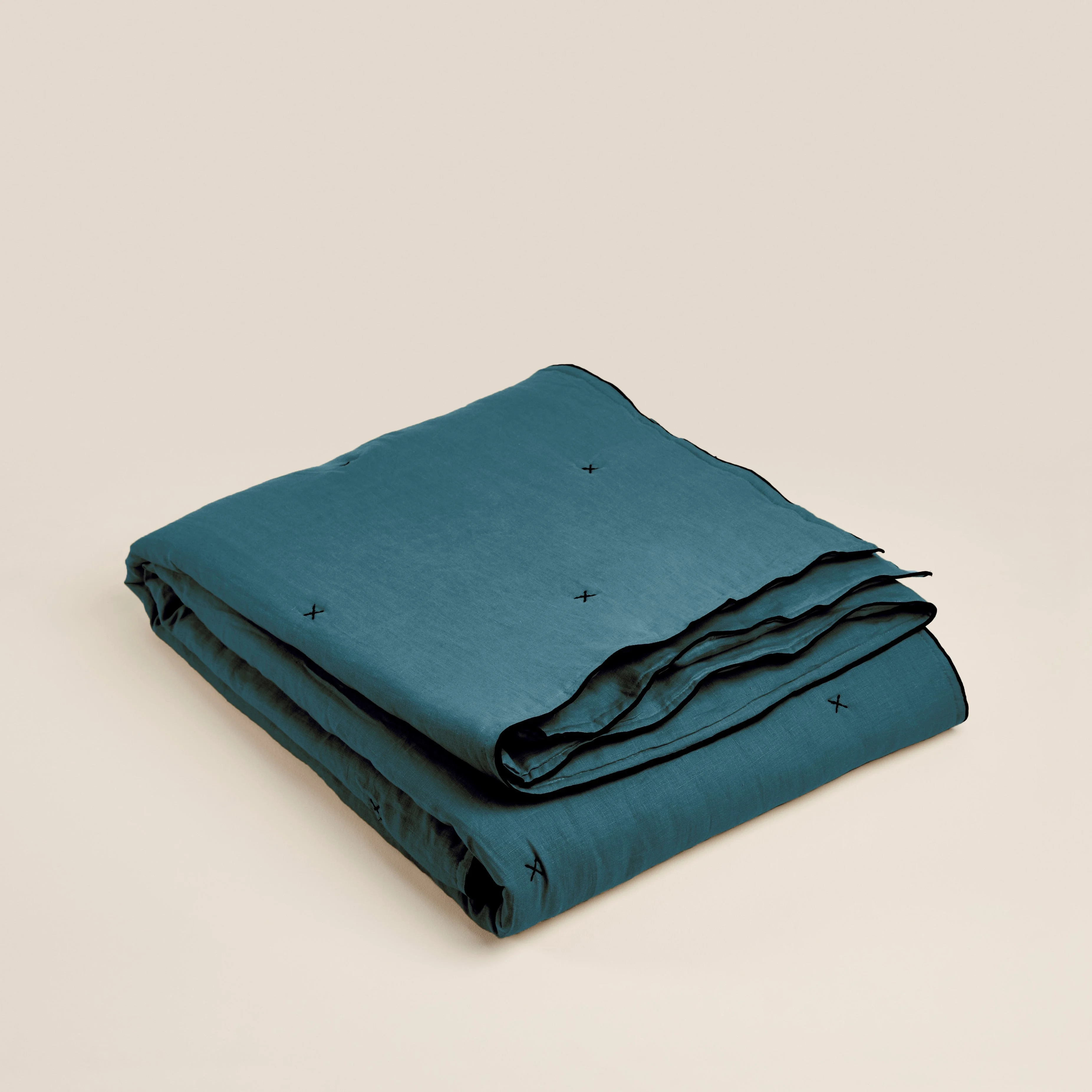 CARLINA - Couvre-lit matelassé | Bleu