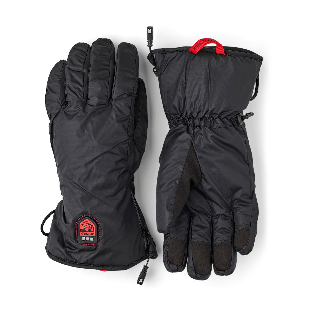 HESTRA Heated Liner, Black