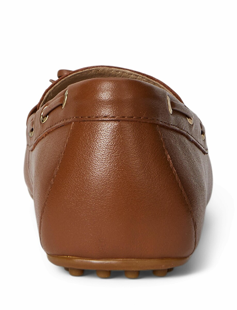 LAUREN RALPH LAUREN<br>Mocassins de couro Wylie