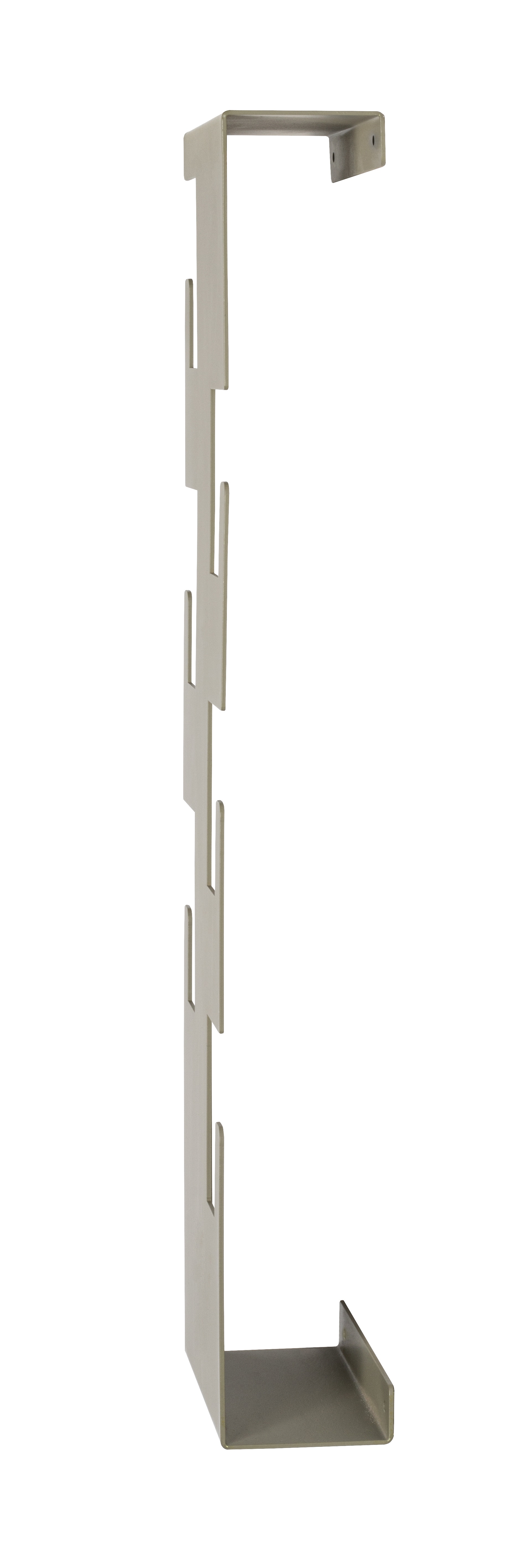 Wandgarderobe 15 x 60 cm grün