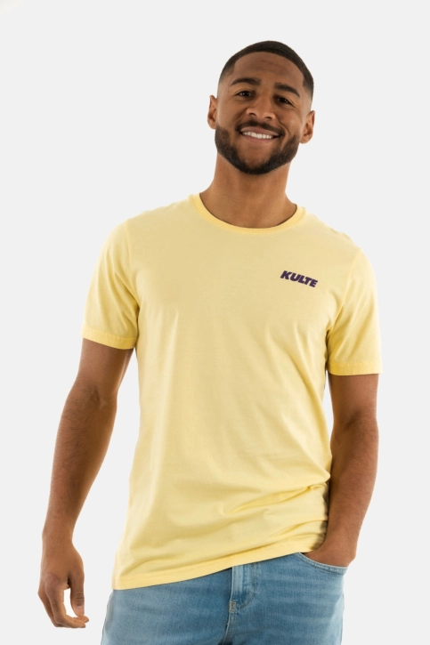 Tee shirt kulte cali yellow
