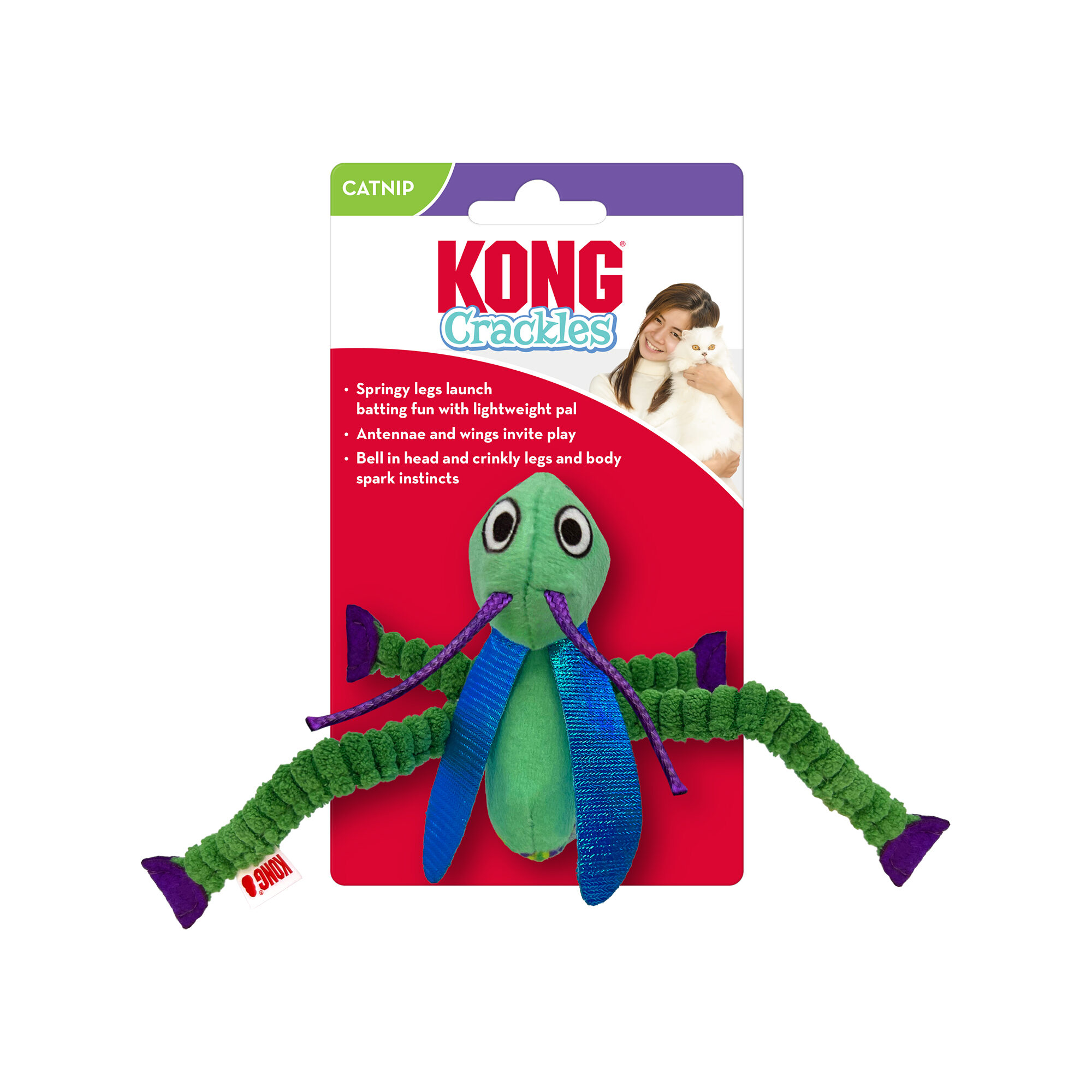 KONG Crackles Sprinkhaan