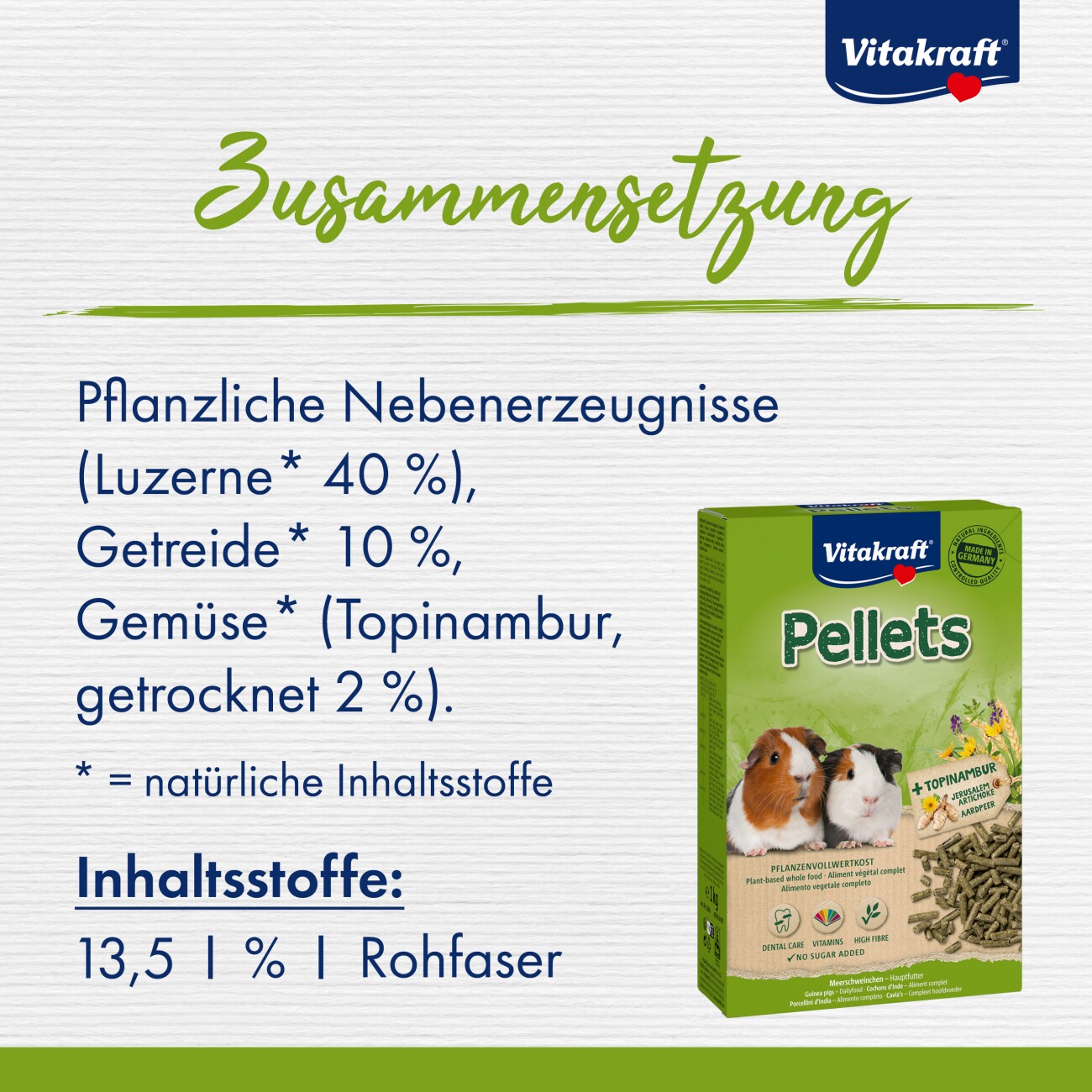 Vitakraft Pellets Meerschweinchen 1 kg