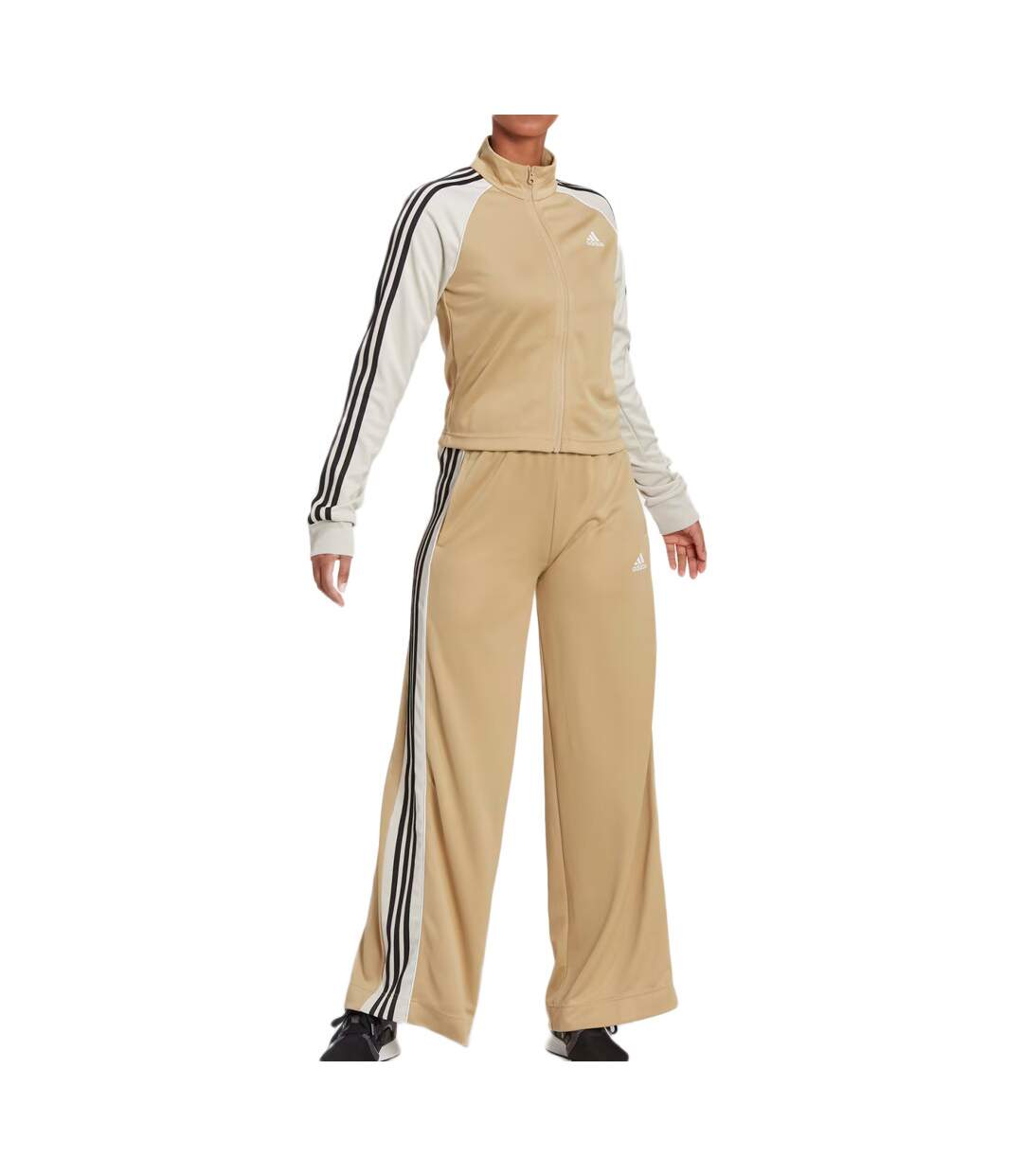 Ensemble de Survêtements Beige Femme Adidas Teamsport