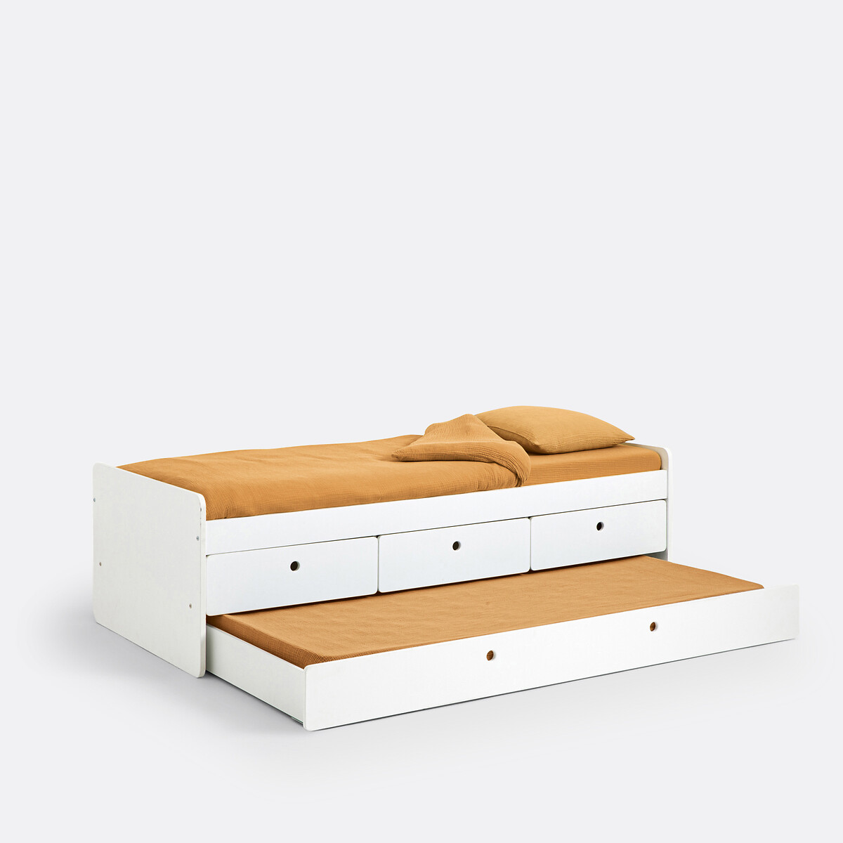 LA REDOUTE INTERIEURS<br>Cama com gavetas e estrado de ripas, SELISA