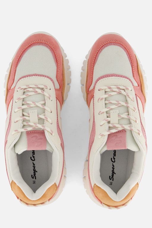 Supercracks Sneakers roze Pu