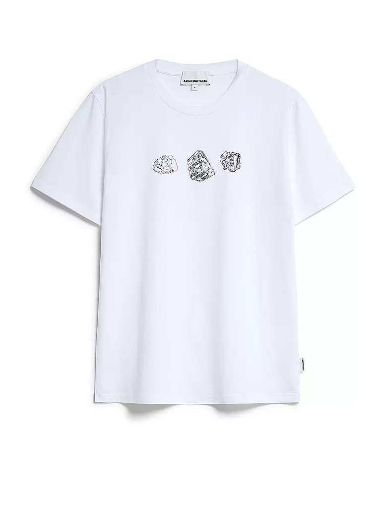 ARMEDANGELS T-Shirt JAAMES TRIPPLE weiss