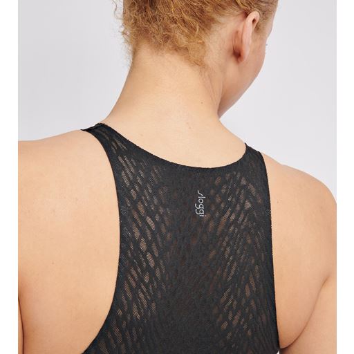 Sloggi Zero Feel Bliss Crop Top, Black, S