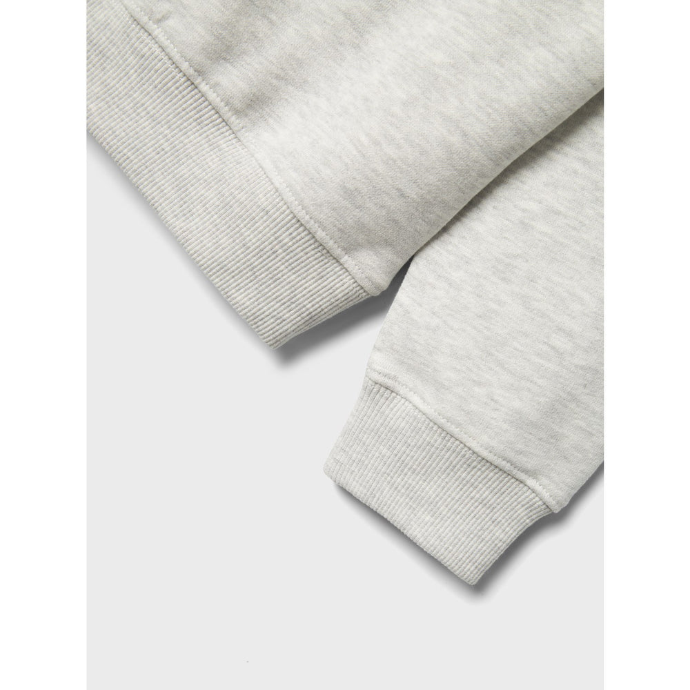 Køb Name It Light Grey Melange Taloy Regular Sweatshirt