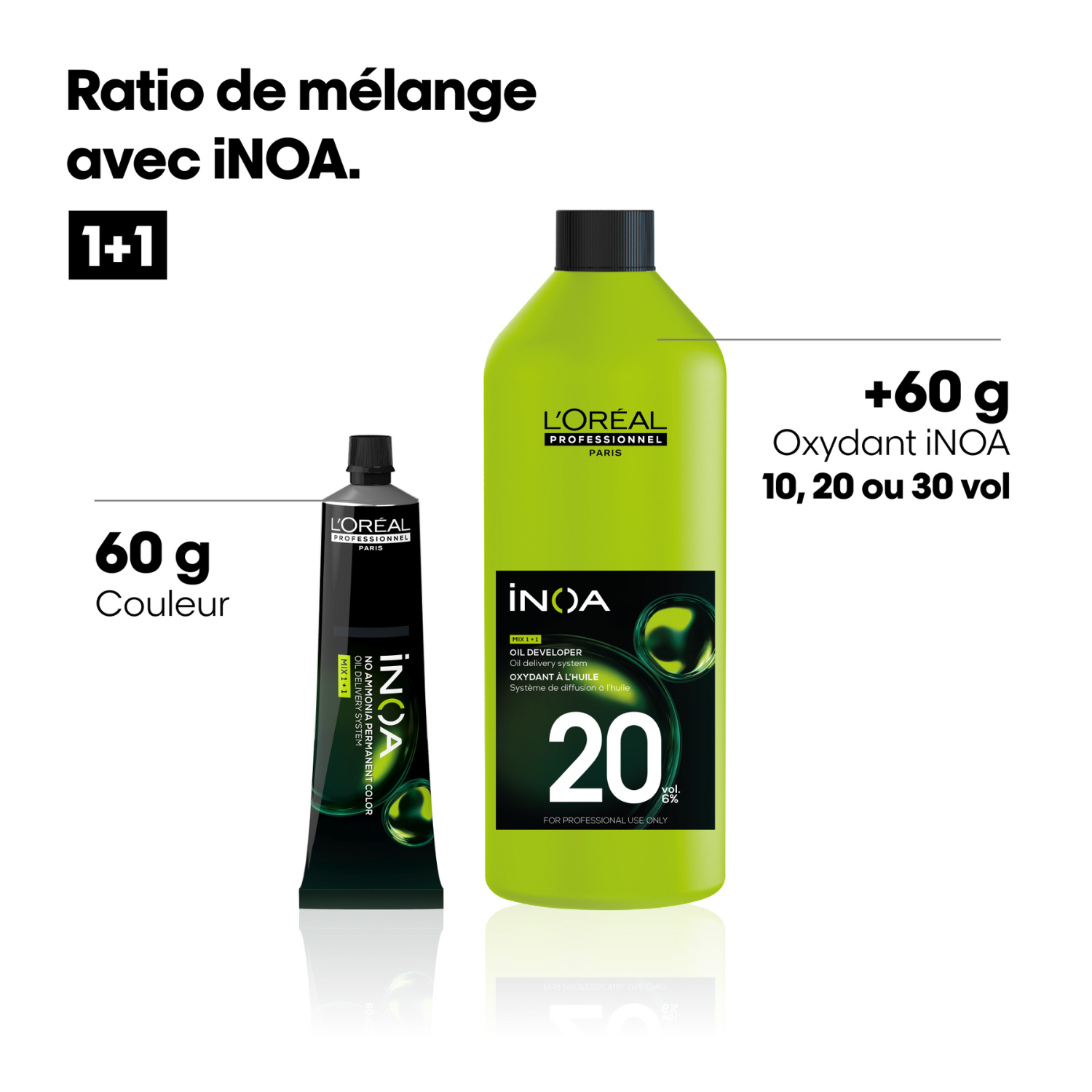 Oxydant Inoa L'Oral Professionnel 30 Vol 1 Litre