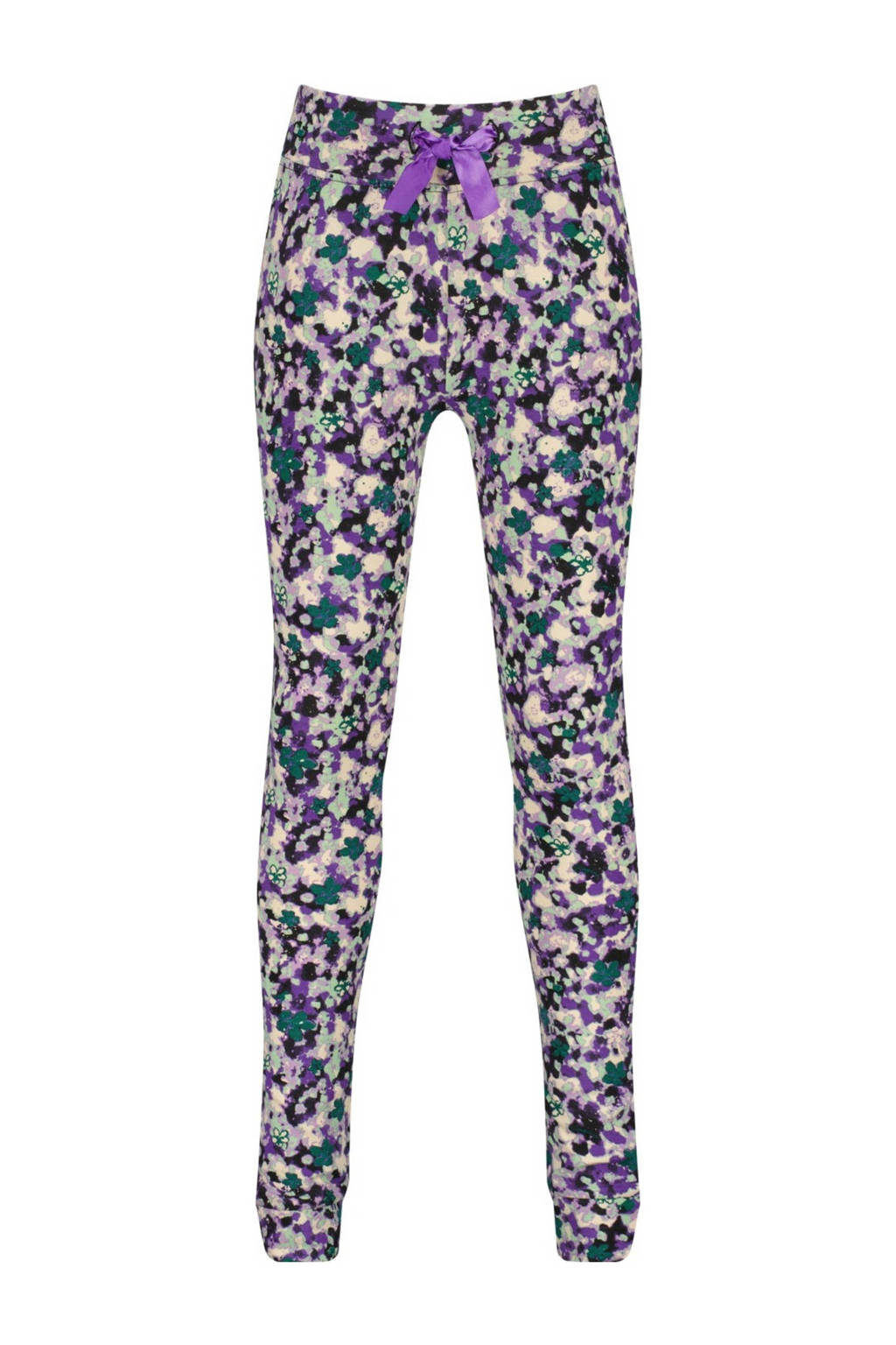 Vingino pyjama Wayra met all over print lila/groen/ecru