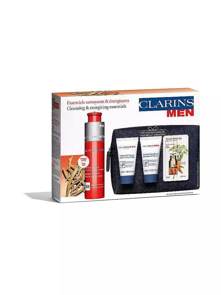 CLARINS Geschenkset - CLARINSMEN Energy Set 2x30ml / 50ml / 0,9 ml keine Farbe