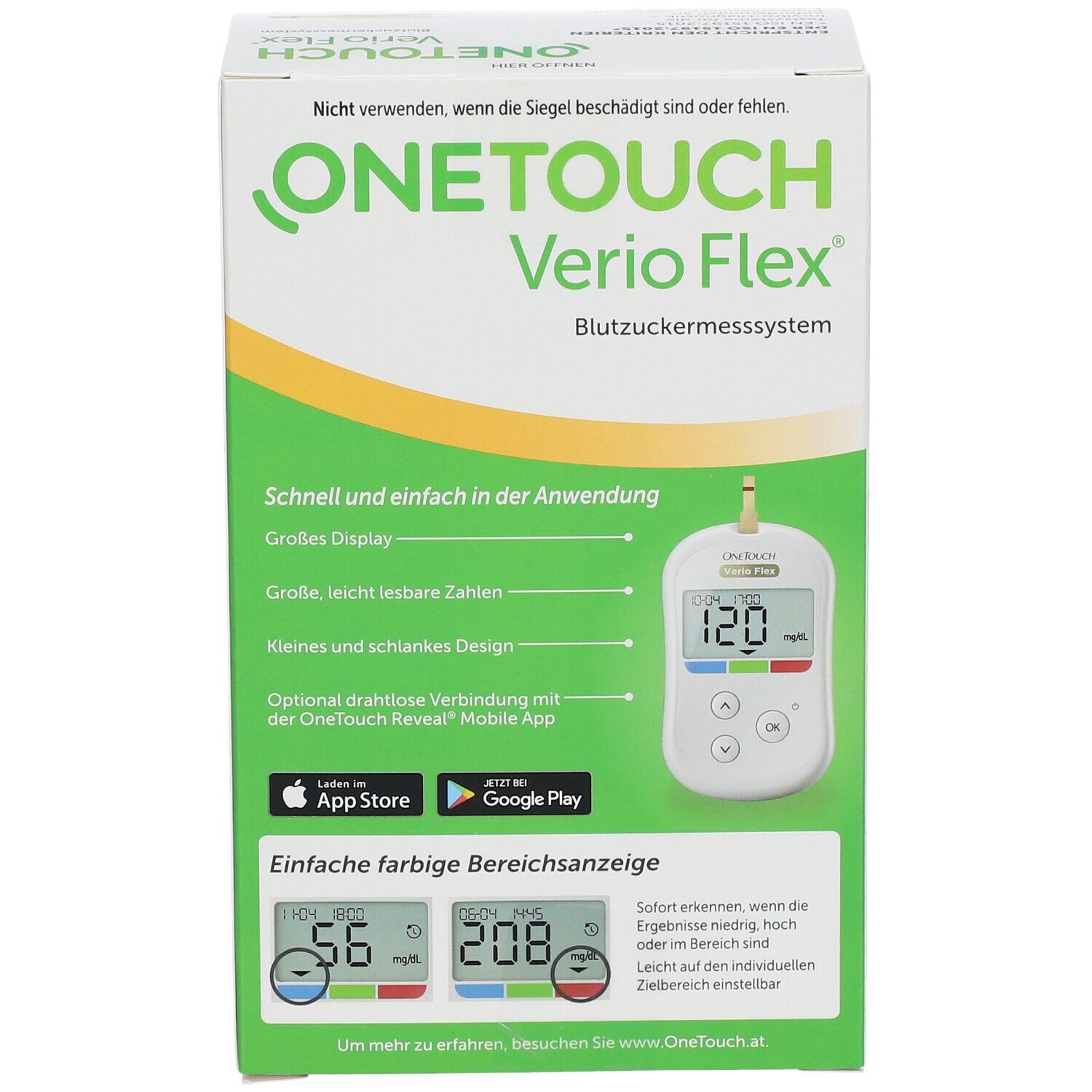OneTouch® VerioFlex mg/dl