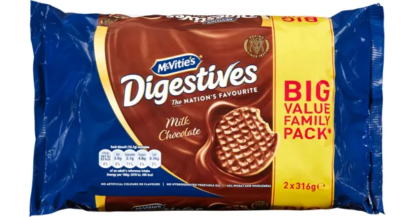 McVitie’s Digestives Biscuits Milk Chocolate