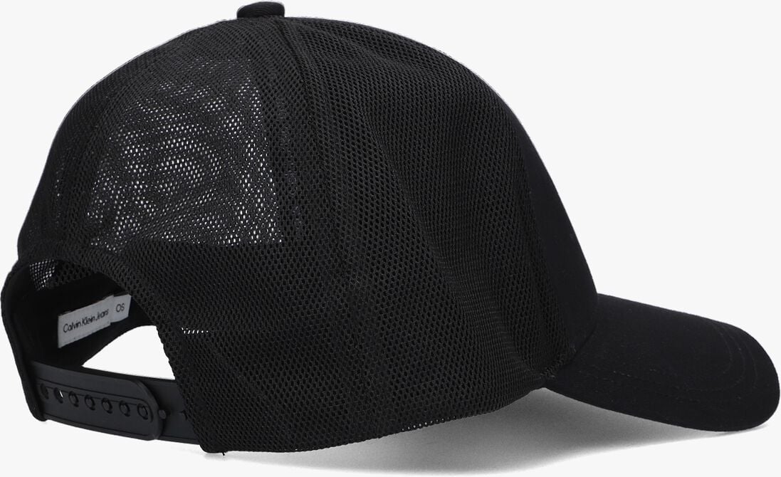 CALVIN KLEIN zwarte calvin klein pet monogram trucker cap