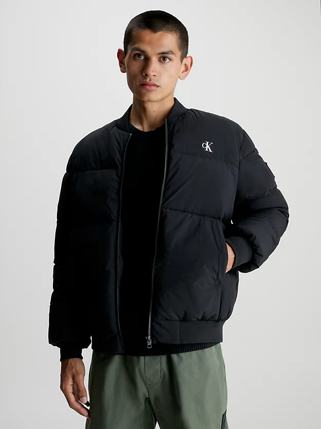 Jaqueta bomber acolchoada