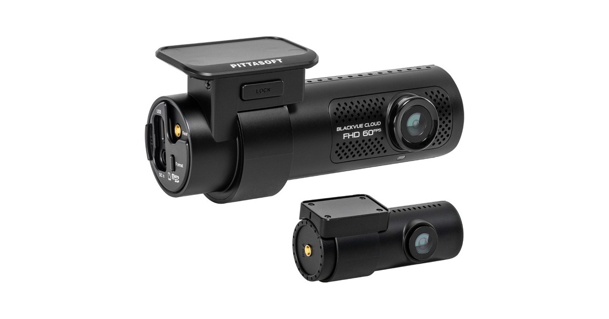 BlackVueDR770X-2CH Full HD 2-kanaals Cloud dashcam  (Zwart, Full HD (voor + achter) | Wi-Fi | Cloud | GPS | Dual Sony sensoren)