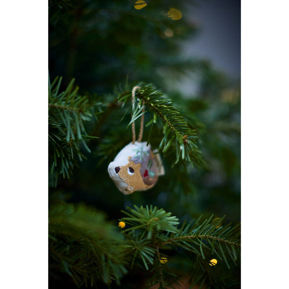 Køb FILIBABBA Forest Friends Embroidered Winter Decorations Wonderful Winter