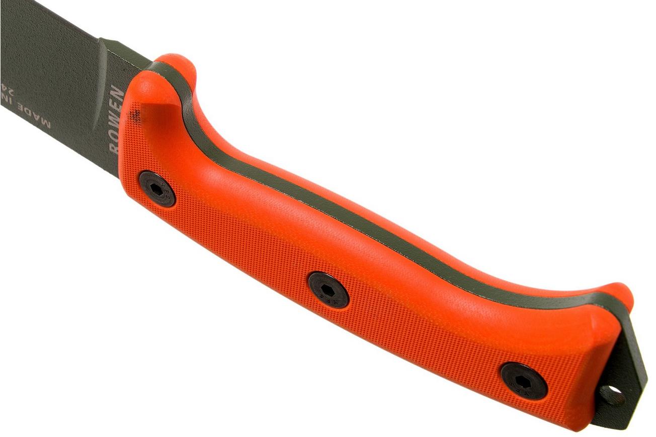 ESEE Junglas OD Green-Orange JUNGLAS-OD-OR survivalmes kydex schede   MOLLE-back