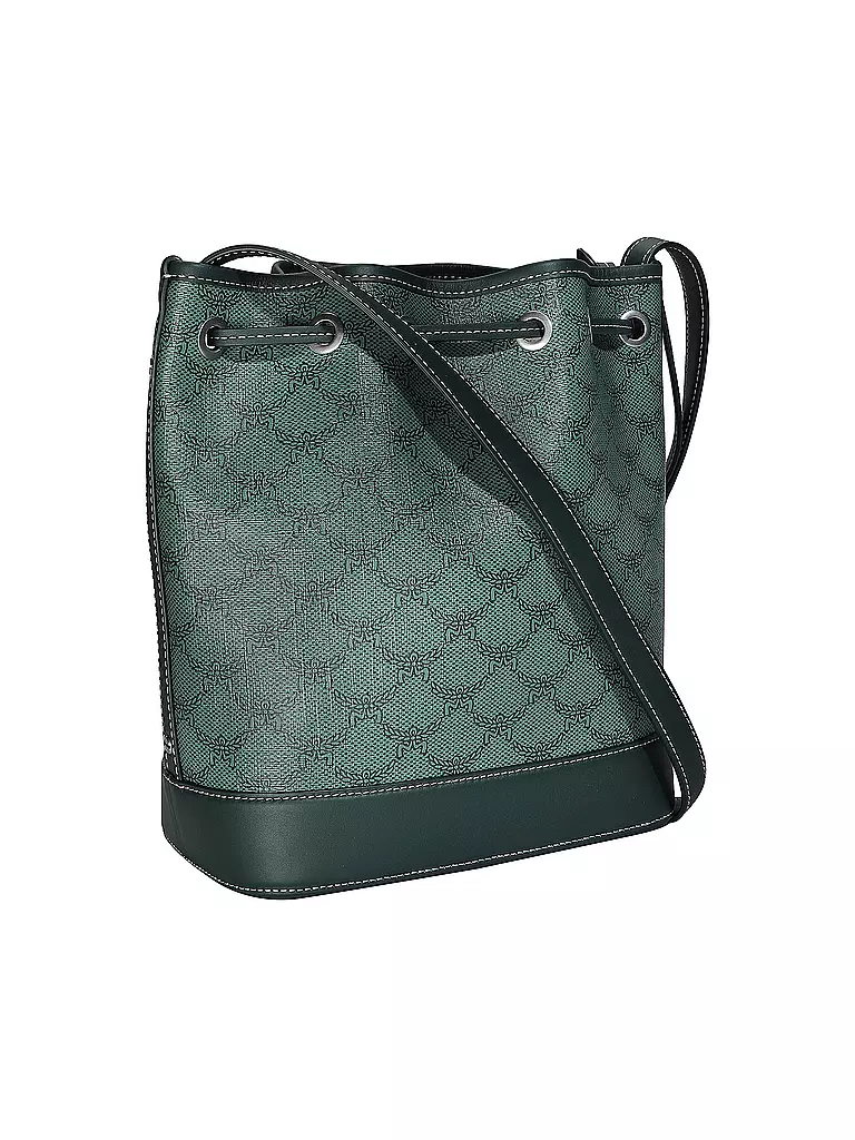 MCM Tasche - Bucket Bag HIMMEL Medium  petrol