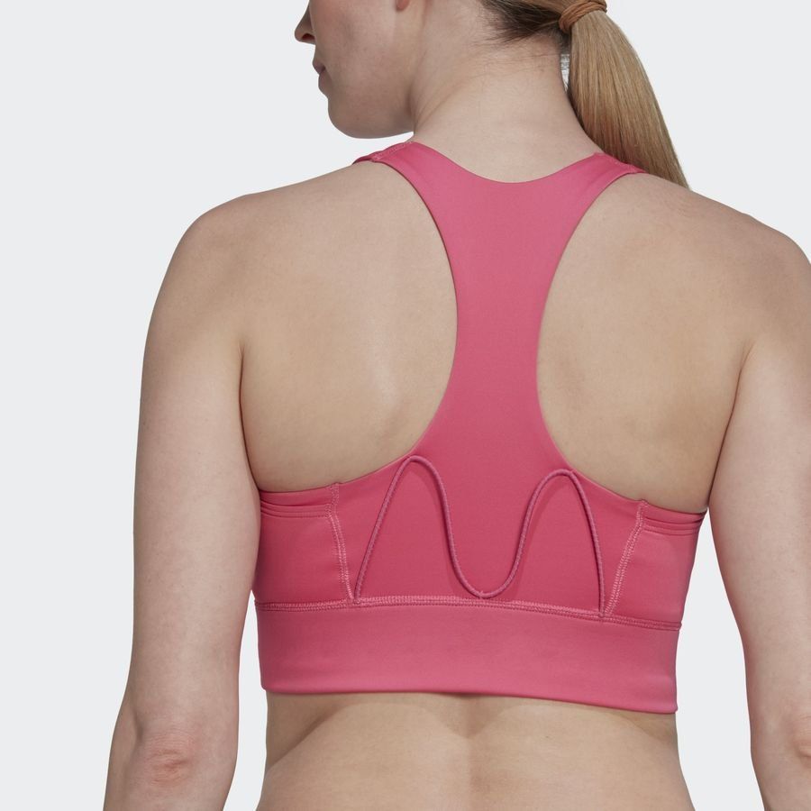 adidas Brassière Running Medium Support - Rose Femme