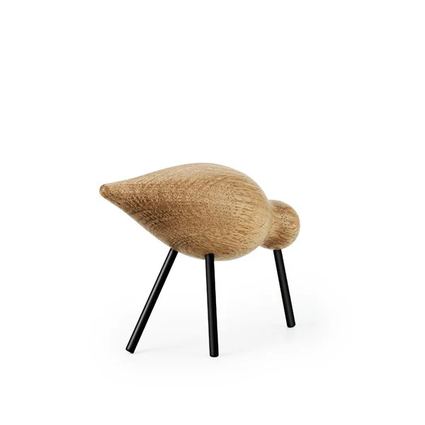 Normann Copenhagen  Shorebird, natur med sorte ben - mellem