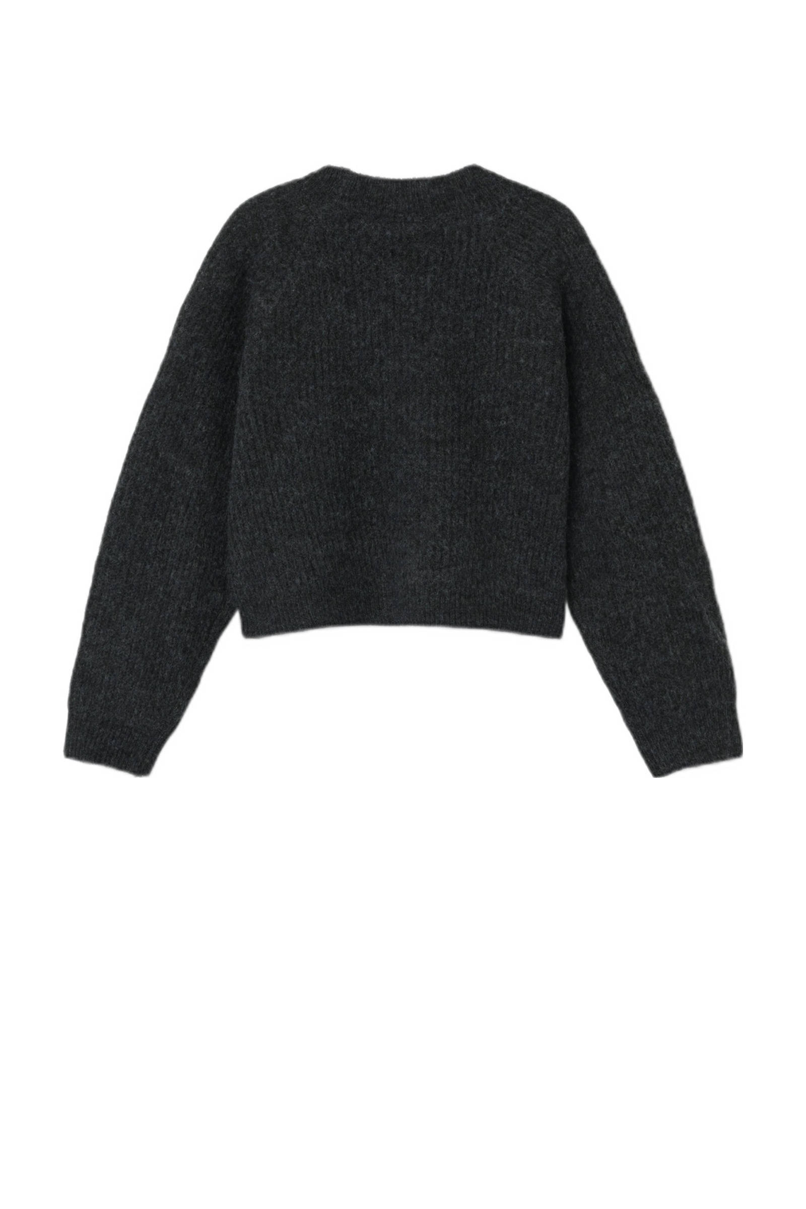 NAME IT gemêleerd vest NKFHOLLY donkergrijs