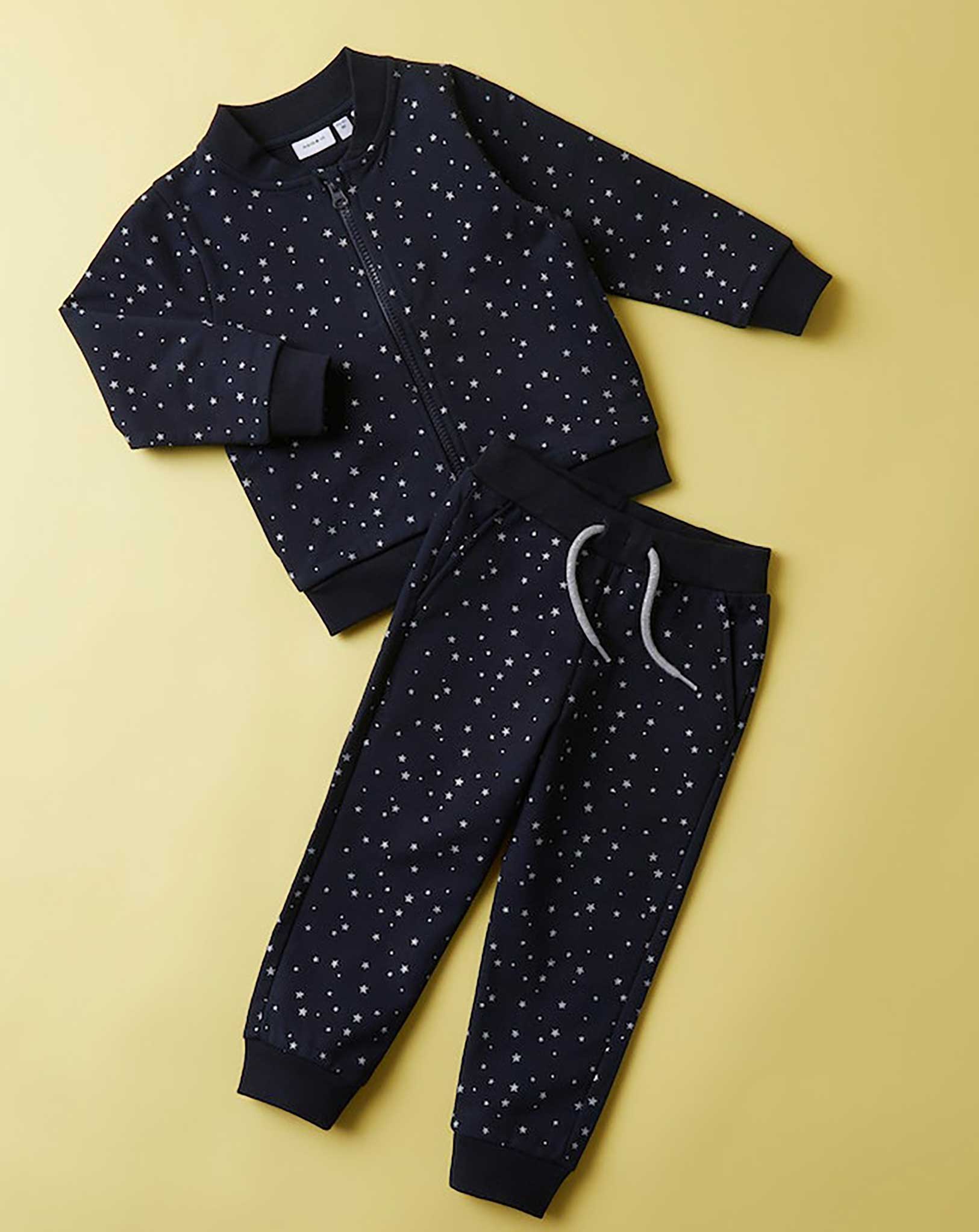 Sweatjacke NMFBELLA STARS in dark sapphire