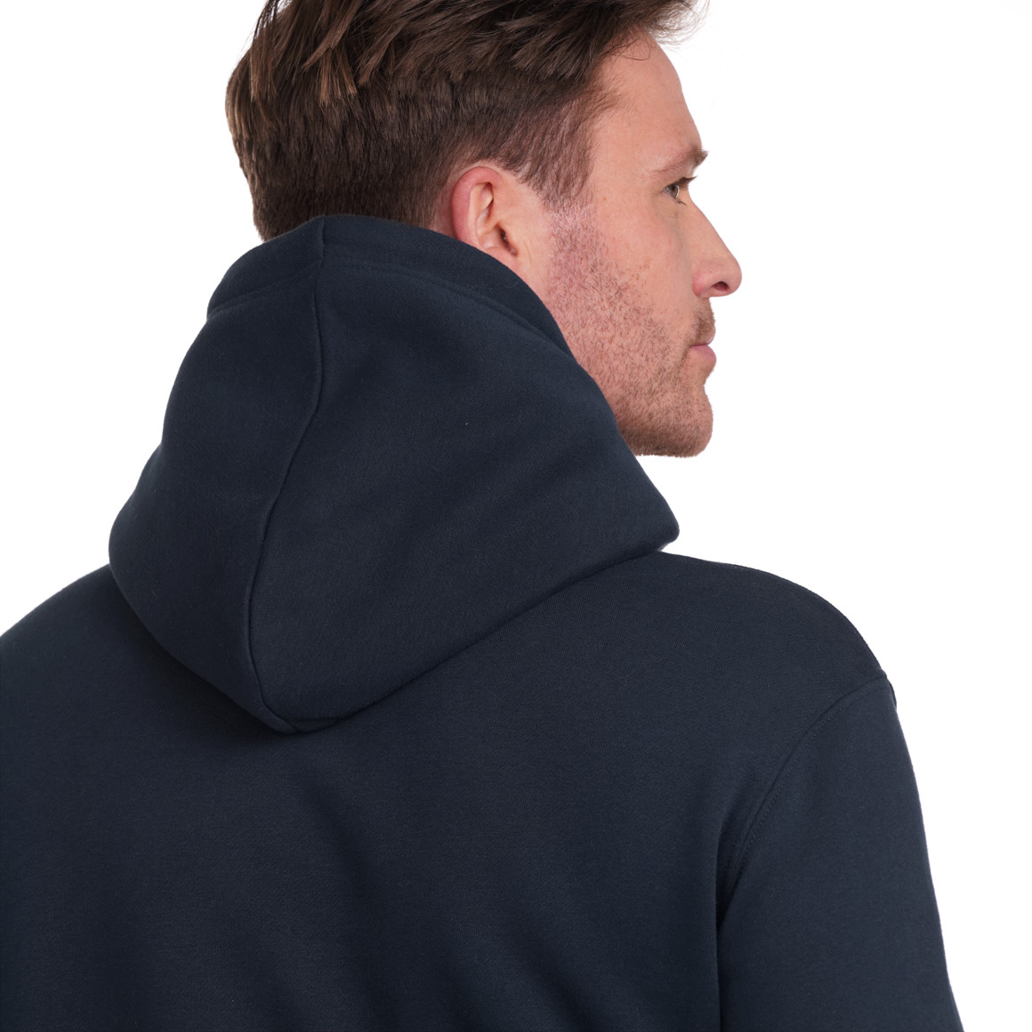 VanVaan Denim Herren Hoodie mit Print dunkelblau